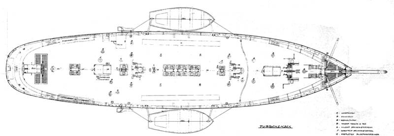 original deck layout from 1918